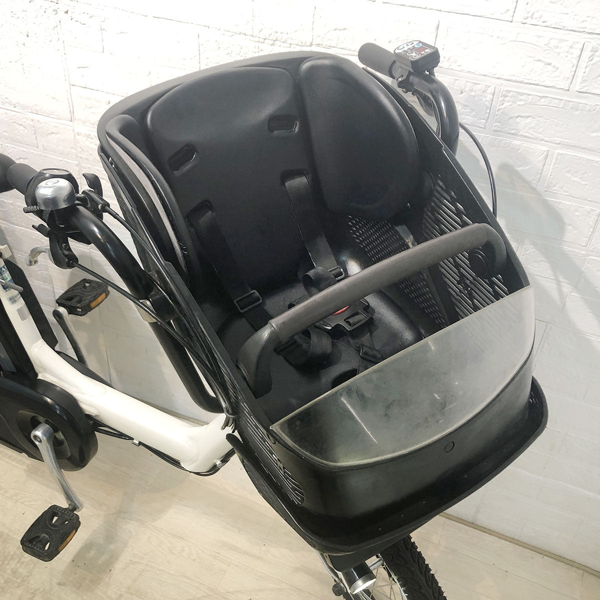 中古電動自転車 ヤマハ PAS キッスミニ ホワイト 20インチ YG115