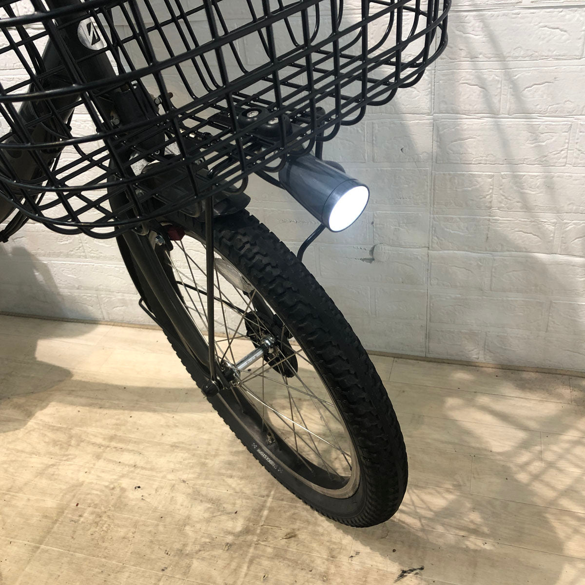 中古電動自転車 ブリヂストン bikke 2 e ビッケ ツー イー グレー 20インチ YB074