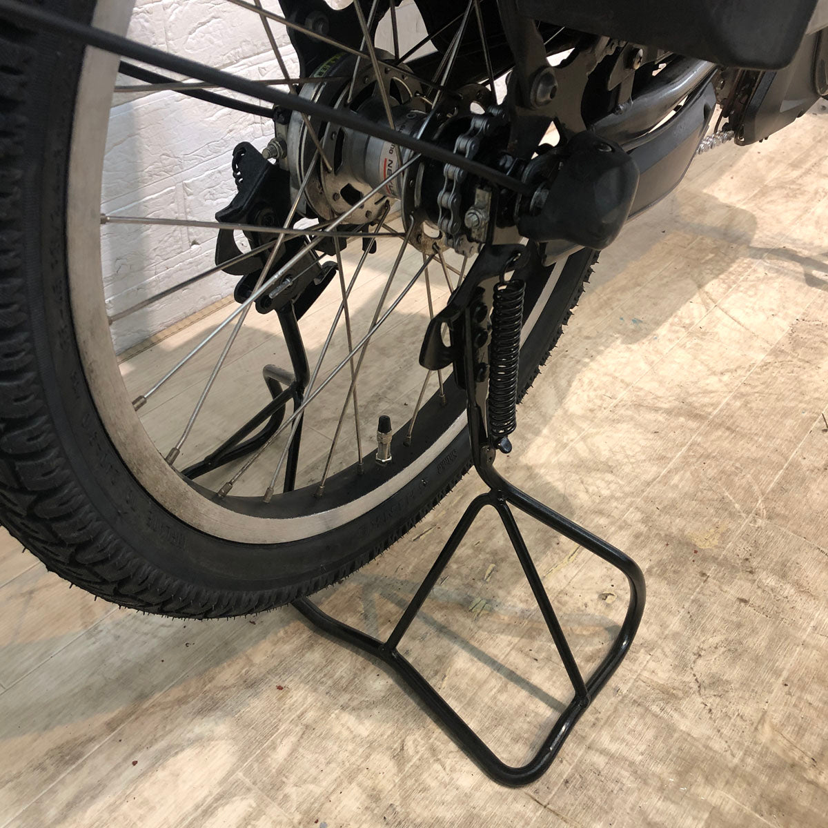 中古電動自転車 ブリヂストン bikke 2 e ビッケ ツー イー グレー 20インチ YB074