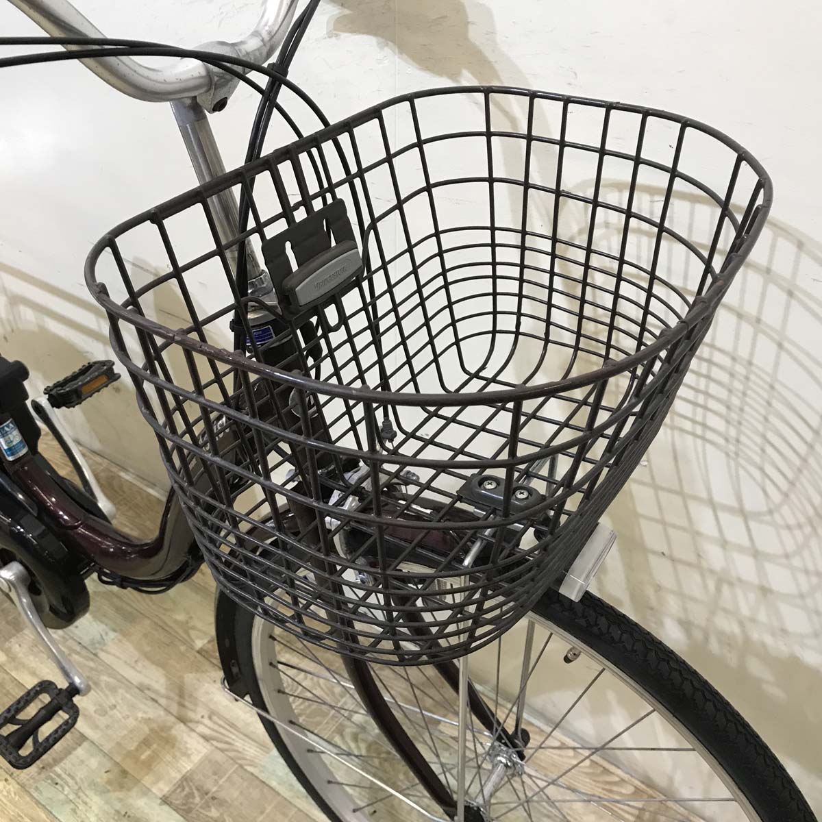 中古電動自転車 ブリヂストン アシスタ ベーシック ブラウン 26インチ