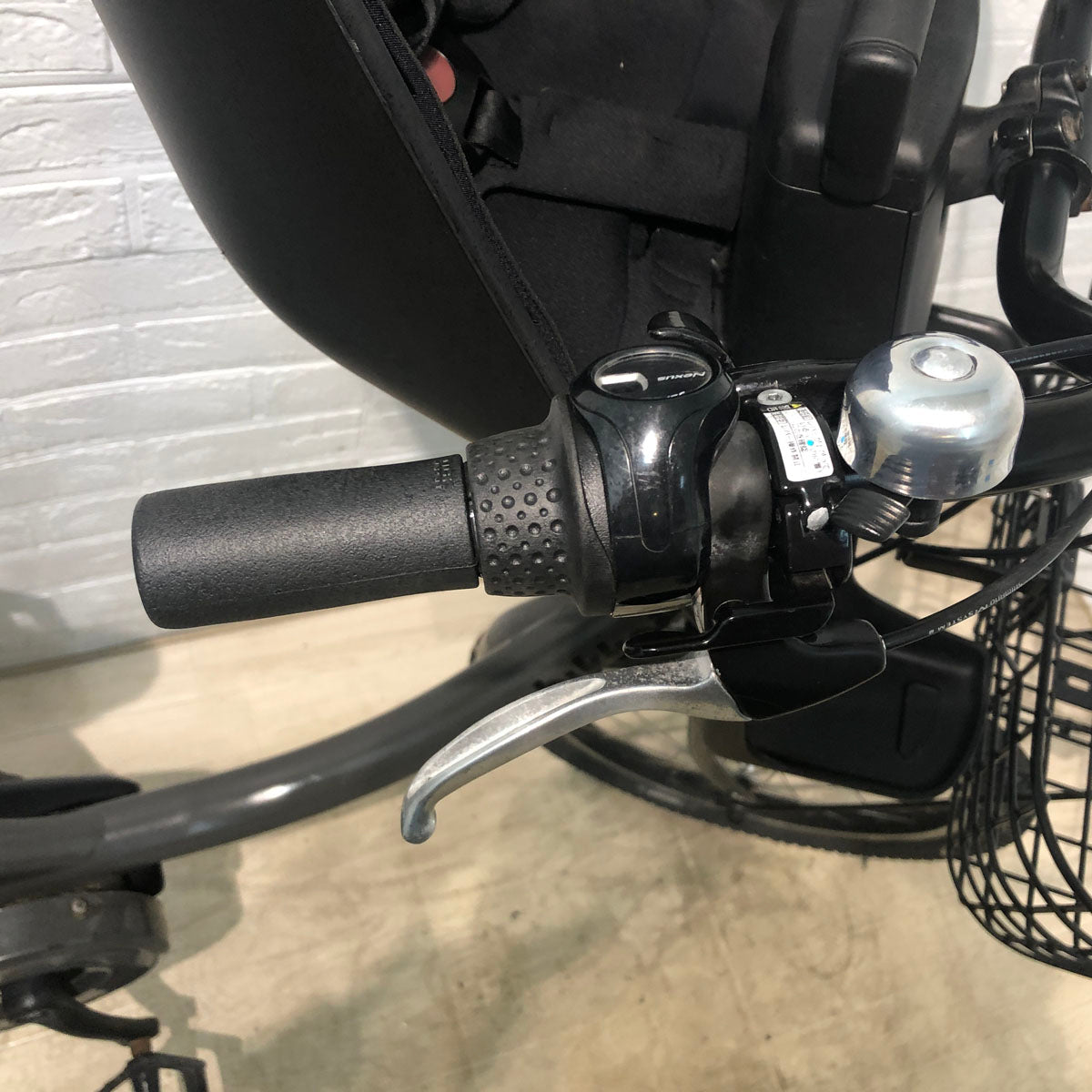 中古電動自転車 ブリヂストン bikke 2 e ビッケ ツー イー グレー 20インチ YB074