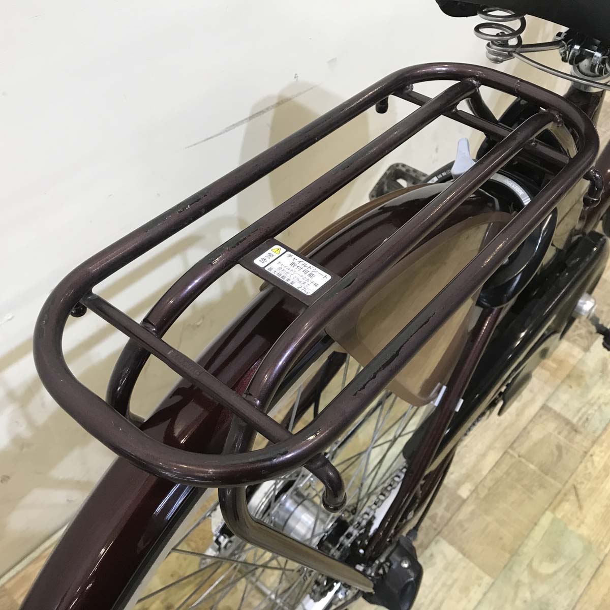 中古電動自転車 ブリヂストン アシスタ ベーシック ブラウン 26インチ KA088