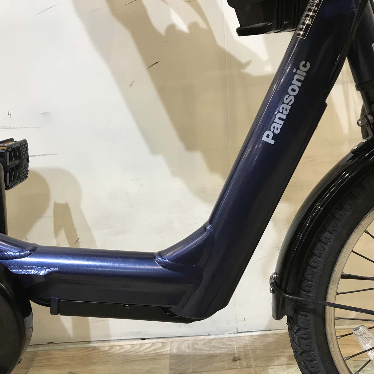 中古電動自転車 パナソニック ギュット アニーズ DX ネイビー 20インチ KA089