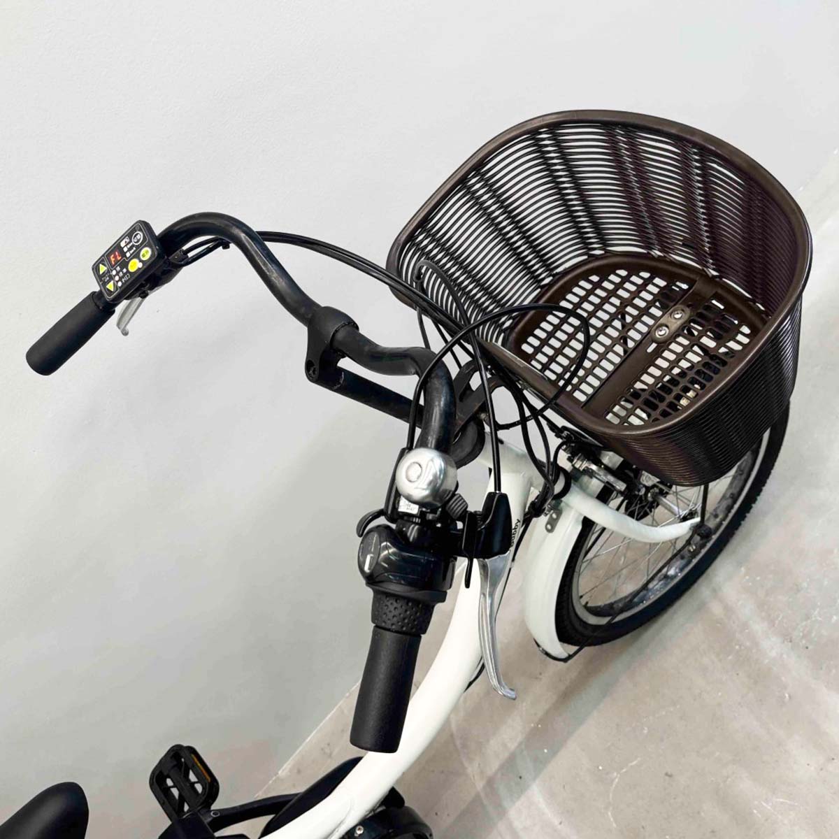 中古電動自転車 ヤマハ PASバビー ホワイト 20インチ YJ138