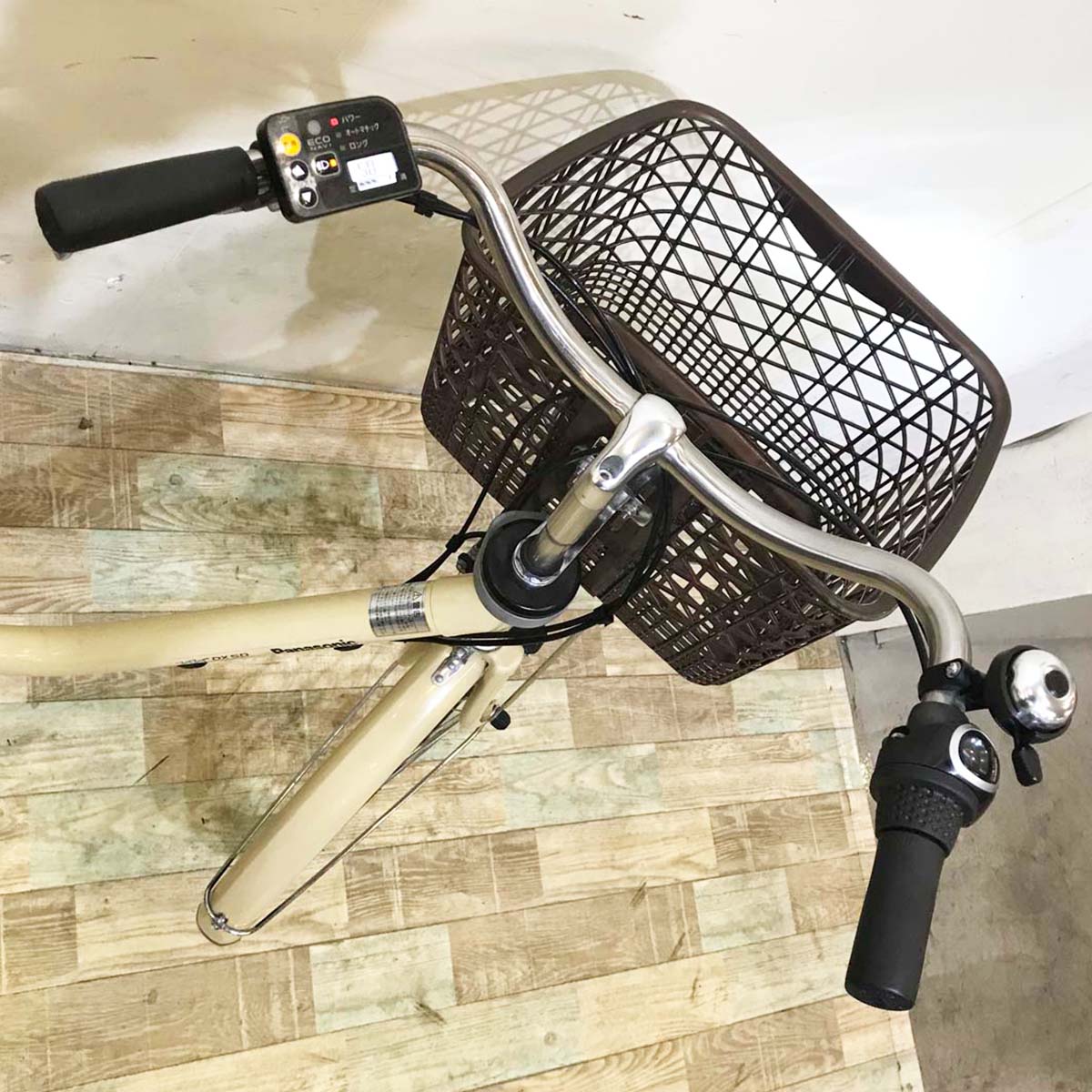 中古電動自転車 パナソニック ビビ DX SD ベージュ 26インチ KA090