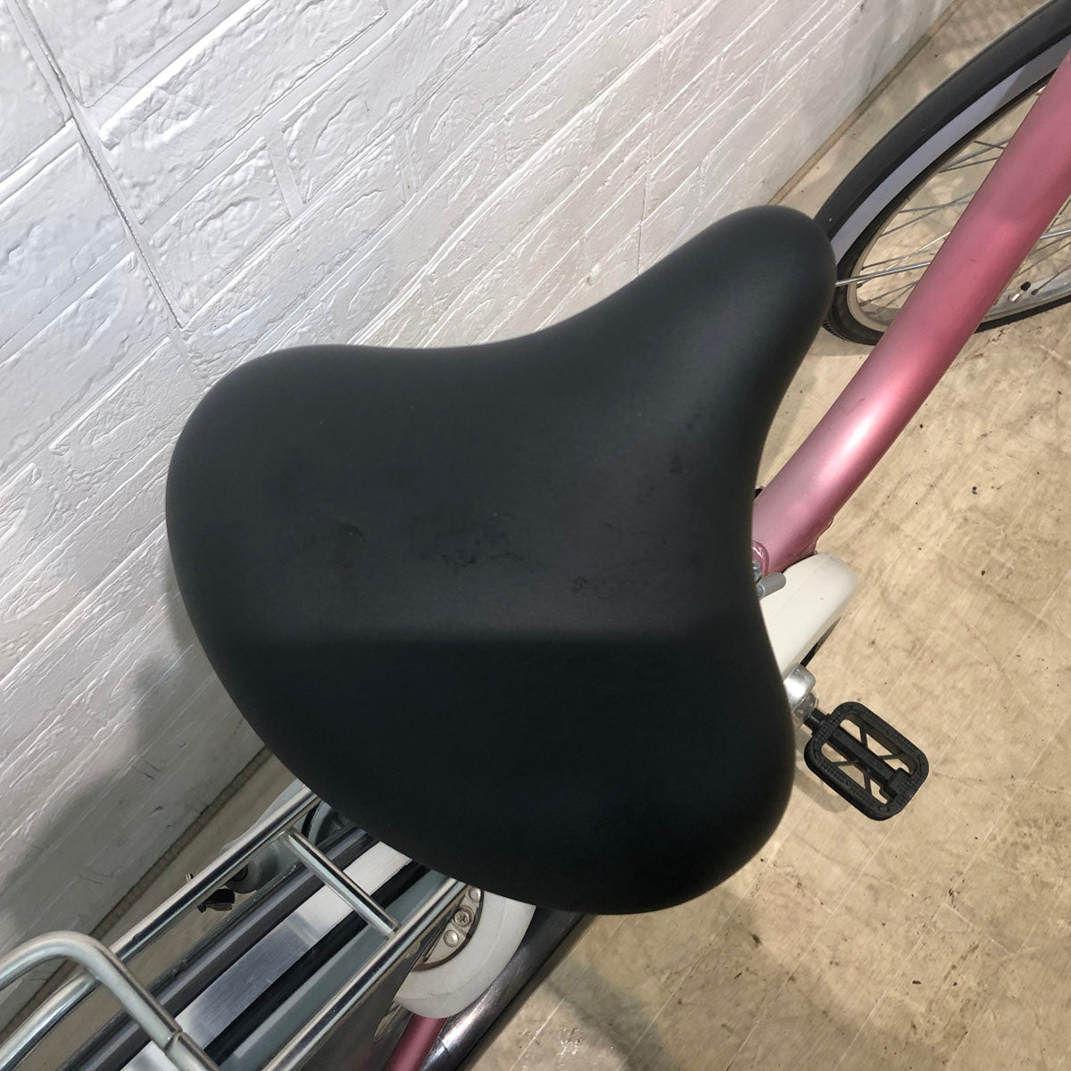 中古電動自転車 ヤマハ PAS パス ピンク 26インチ YB076