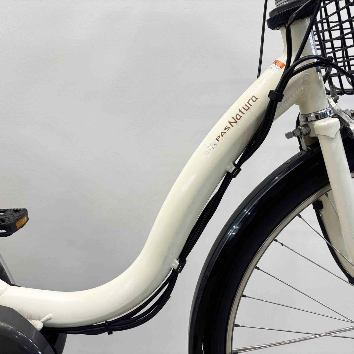 中古電動自転車 ヤマハ PAS ナチュラ ホワイト 26インチ YJ139