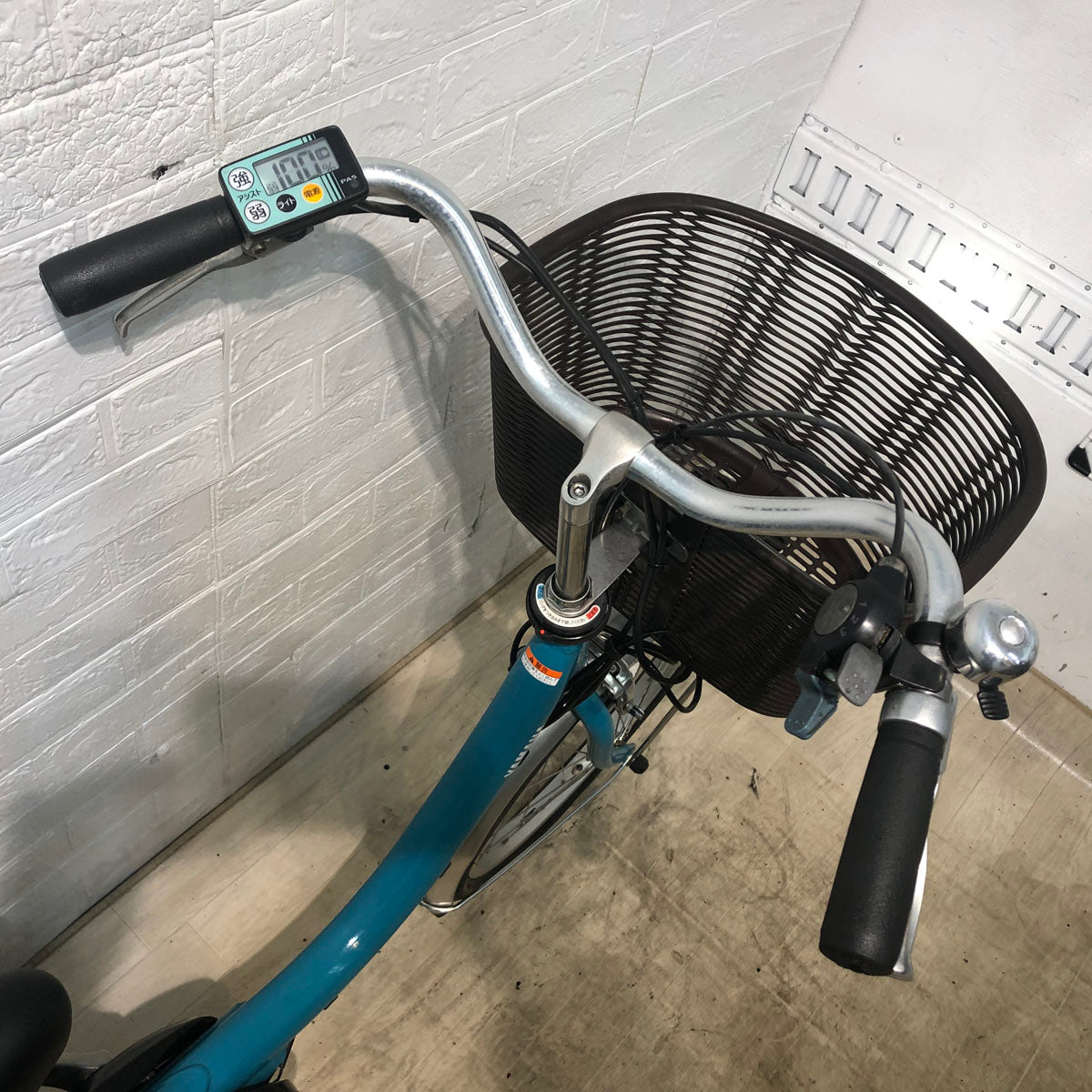 中古電動自転車 ヤマハ PAS SION U パス シオン U ブルー 20インチ YB077 