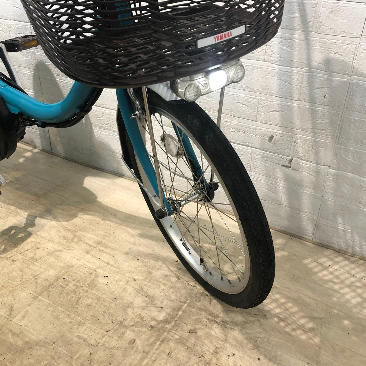 中古電動自転車 ヤマハ PAS SION U パス シオン U ブルー 20インチ YB077 