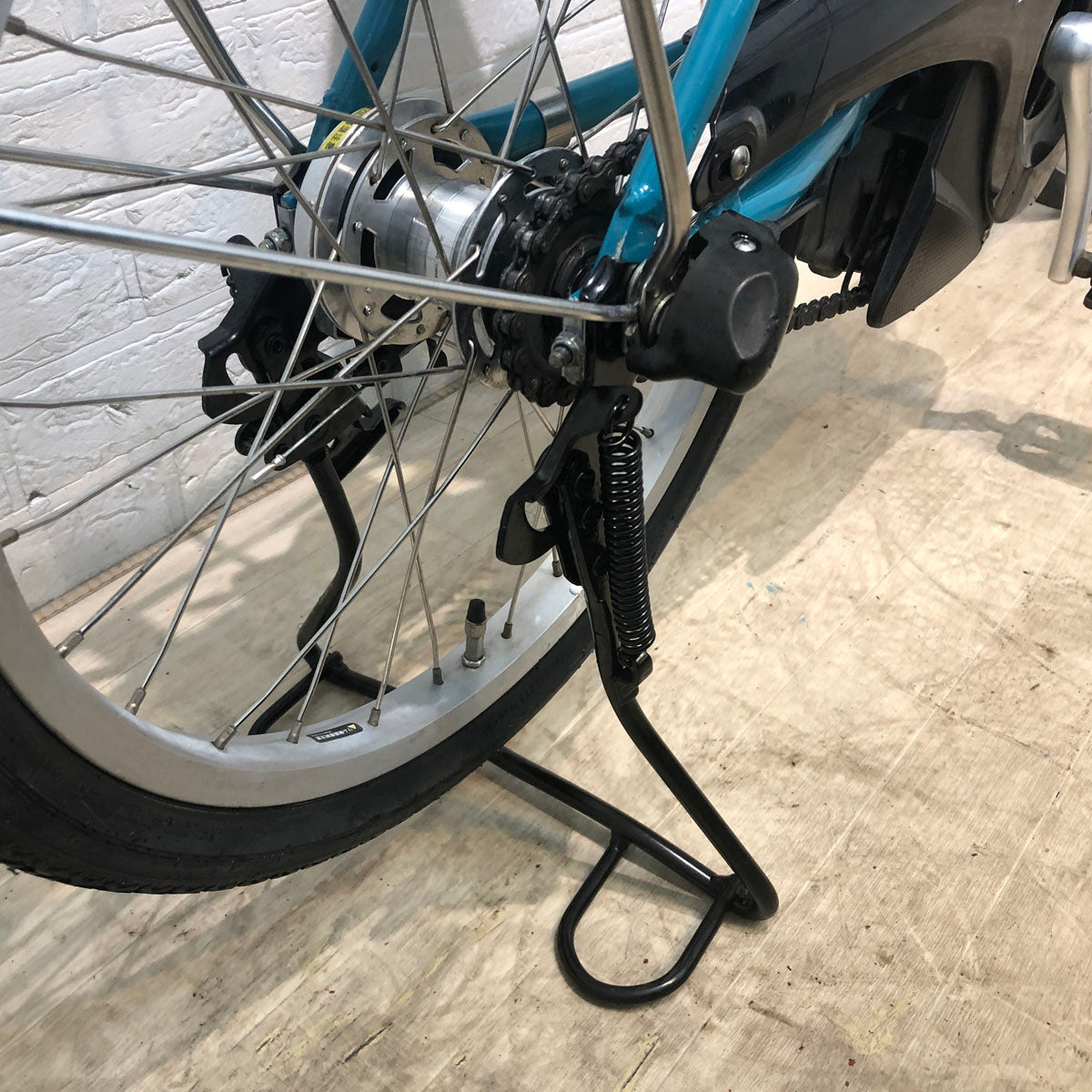 中古電動自転車 ヤマハ PAS SION U パス シオン U ブルー 20インチ YB077 