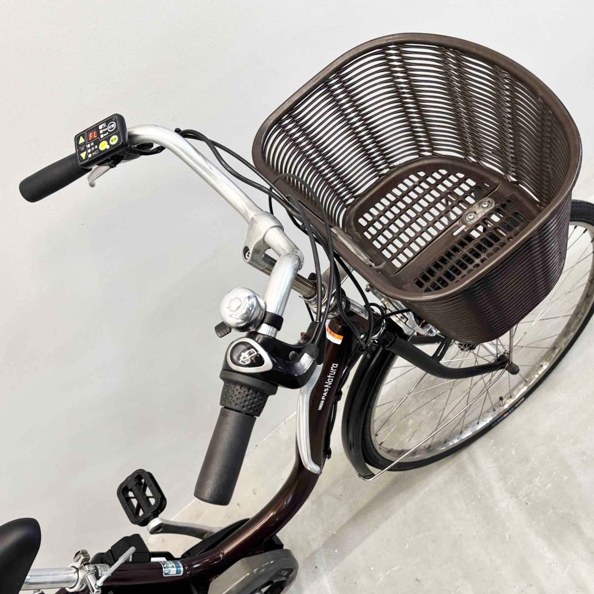 中古電動自転車 ヤマハ PAS ナチュラL ブラウン 26インチ YJ140