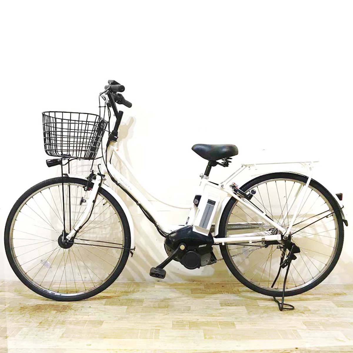 中古電動自転車  ヤマハ PAS Ami パス アミ ホワイト 26インチ KA091 