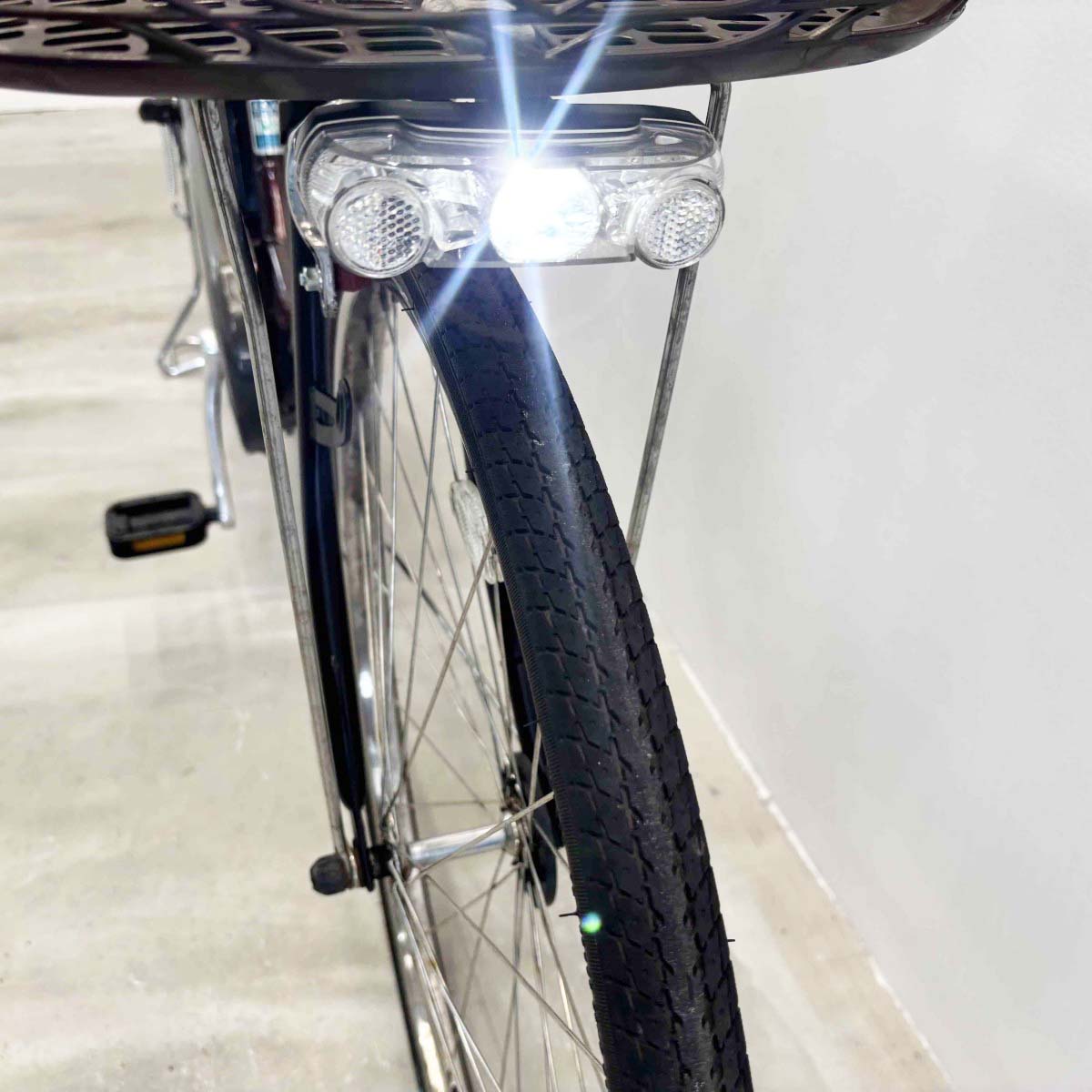 中古電動自転車 ヤマハ PAS ナチュラL ブラウン 26インチ YJ140