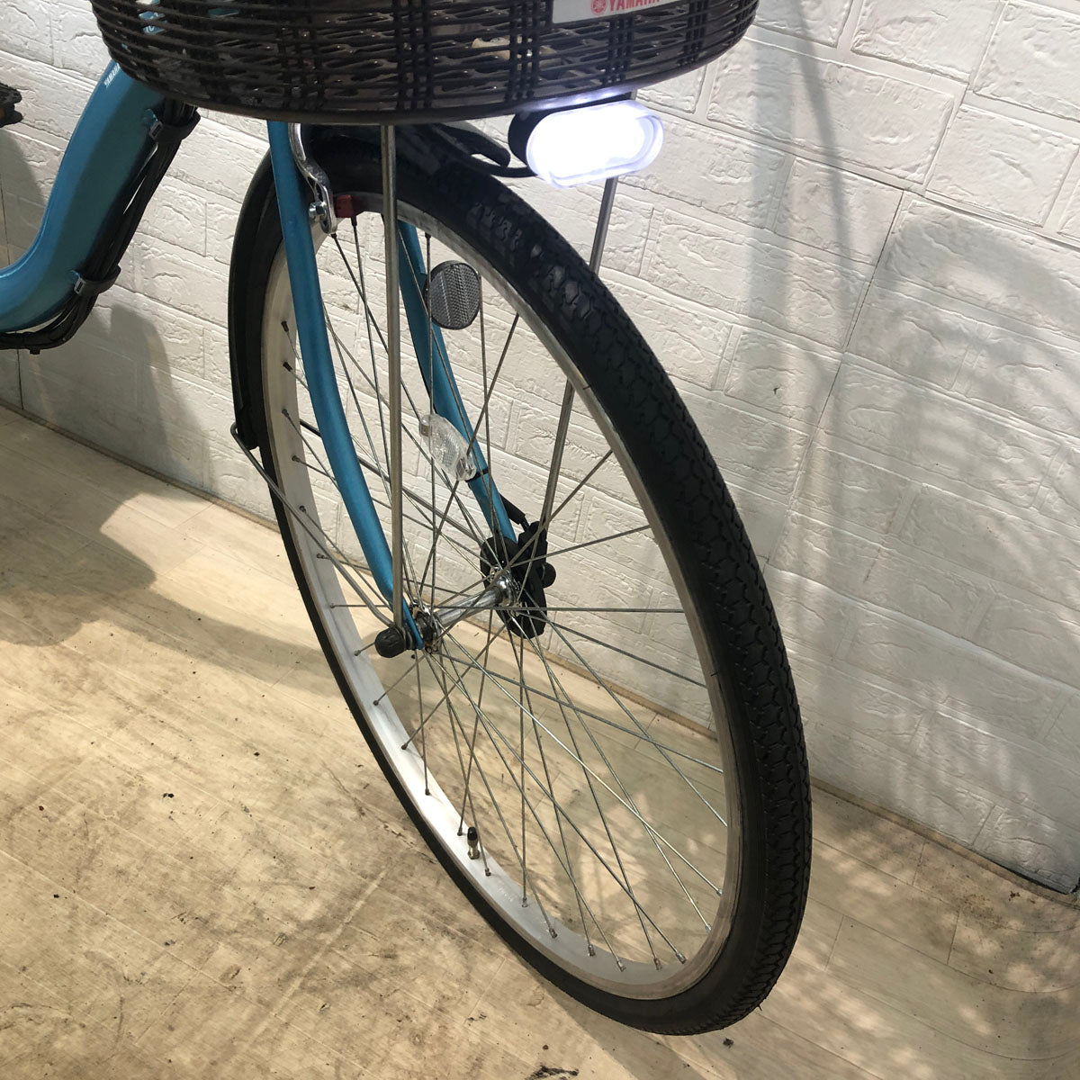 中古電動自転車 ヤマハ PAS ナチュラ S ブルー 26インチ YB078