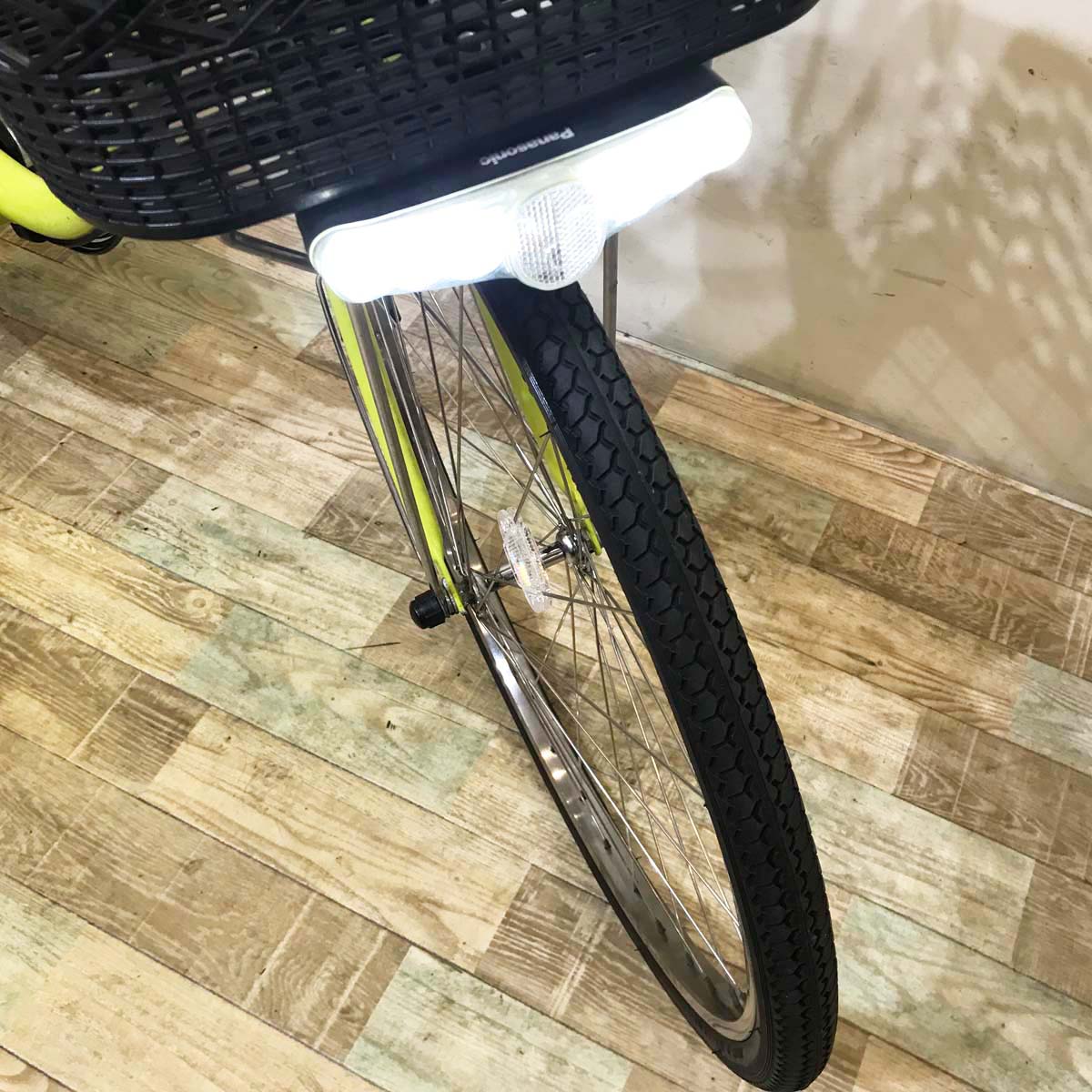 中古電動自転車 パナソニック ビビ DX SD グリーン 26インチ KA092