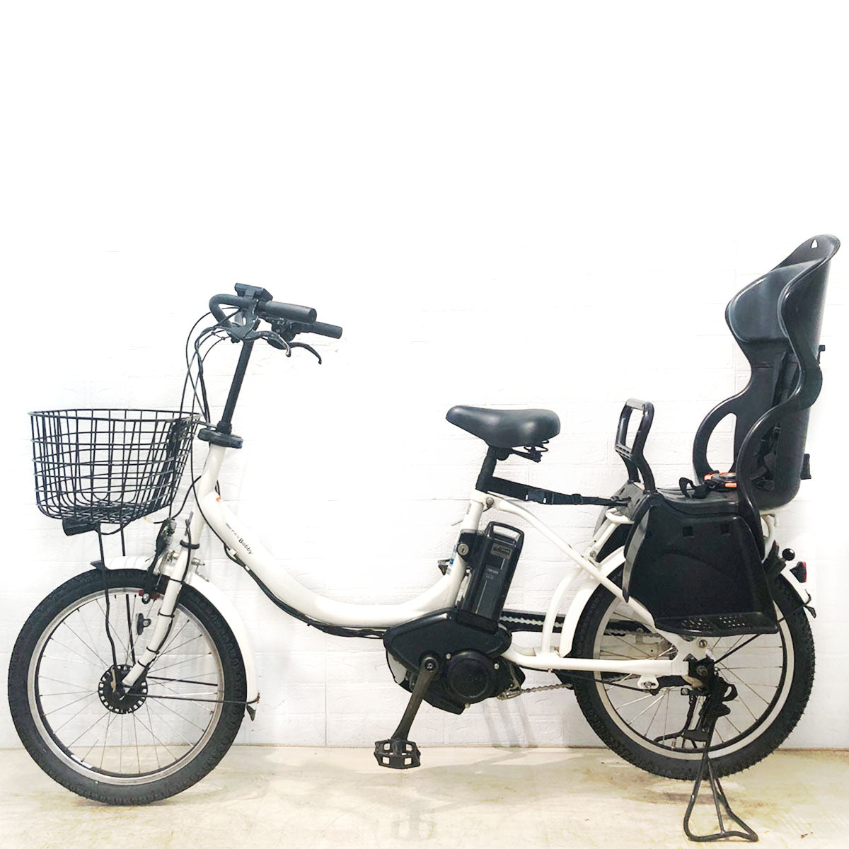 中古電動自転車 ヤマハ PAS Babby パス バビー ホワイト 20インチ YB079