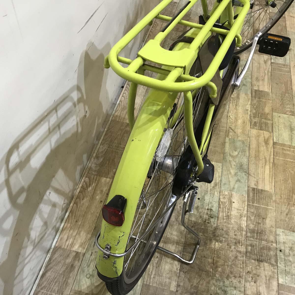 中古電動自転車 パナソニック ビビ DX SD グリーン 26インチ KA092