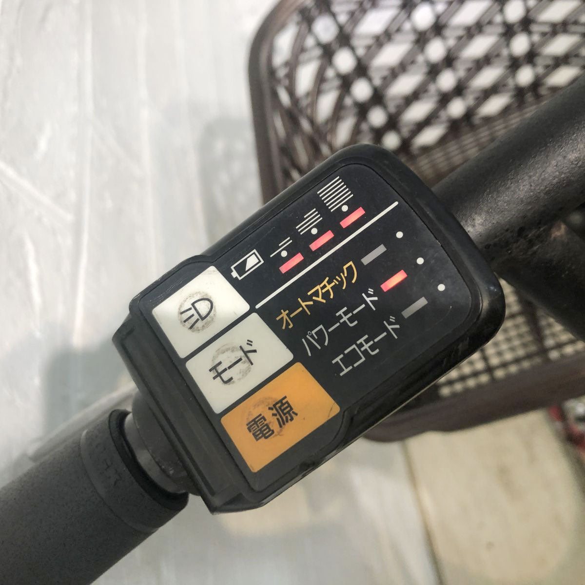 中古電動自転車 パナソニック エーガールズ レッド 26インチ YG120