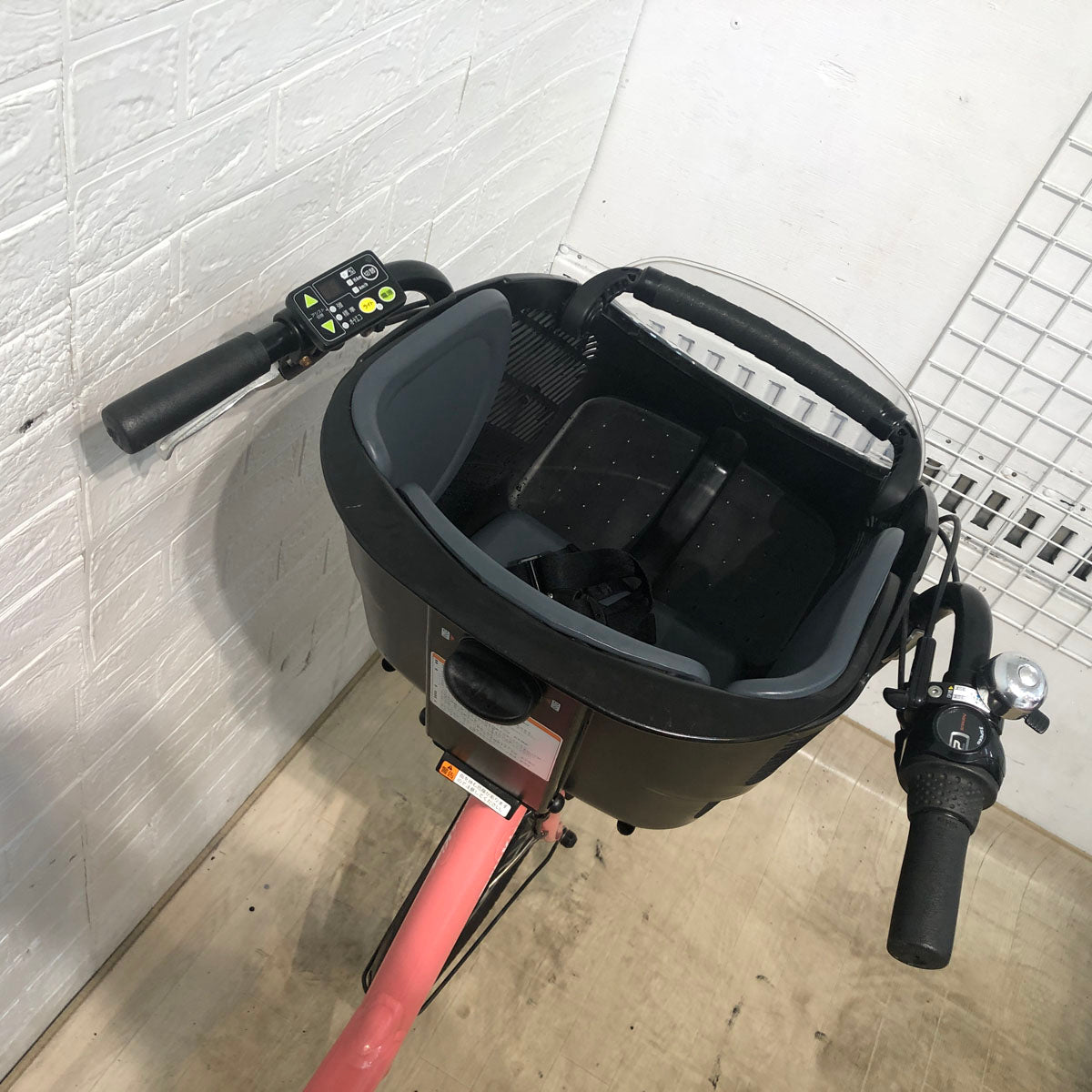 中古電動自転車 ヤマハ PAS Kiss mini パス キッス ミニ ピンク 20