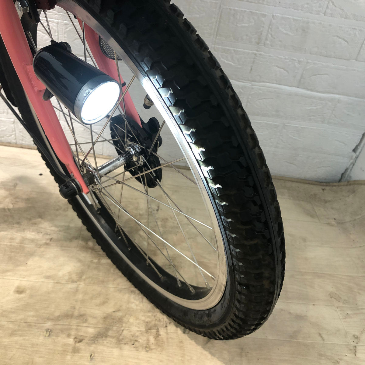 中古電動自転車 ヤマハ PAS Kiss mini パス キッス ミニ ピンク 20インチ YB080