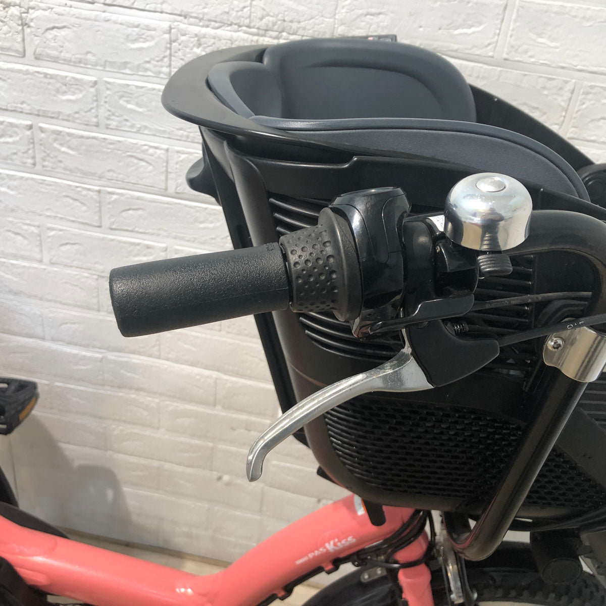 中古電動自転車 ヤマハ PAS Kiss mini パス キッス ミニ ピンク 20インチ YB080