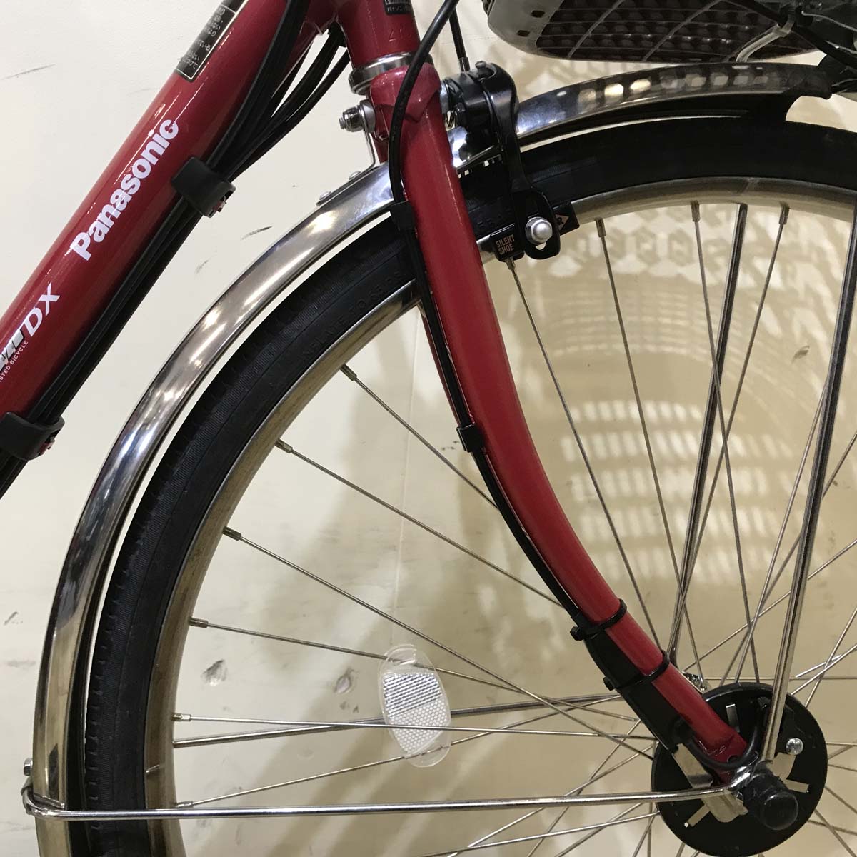 中古電動自転車 パナソニック ビビ DX レッド 26インチ KA094 – e-CHARIty