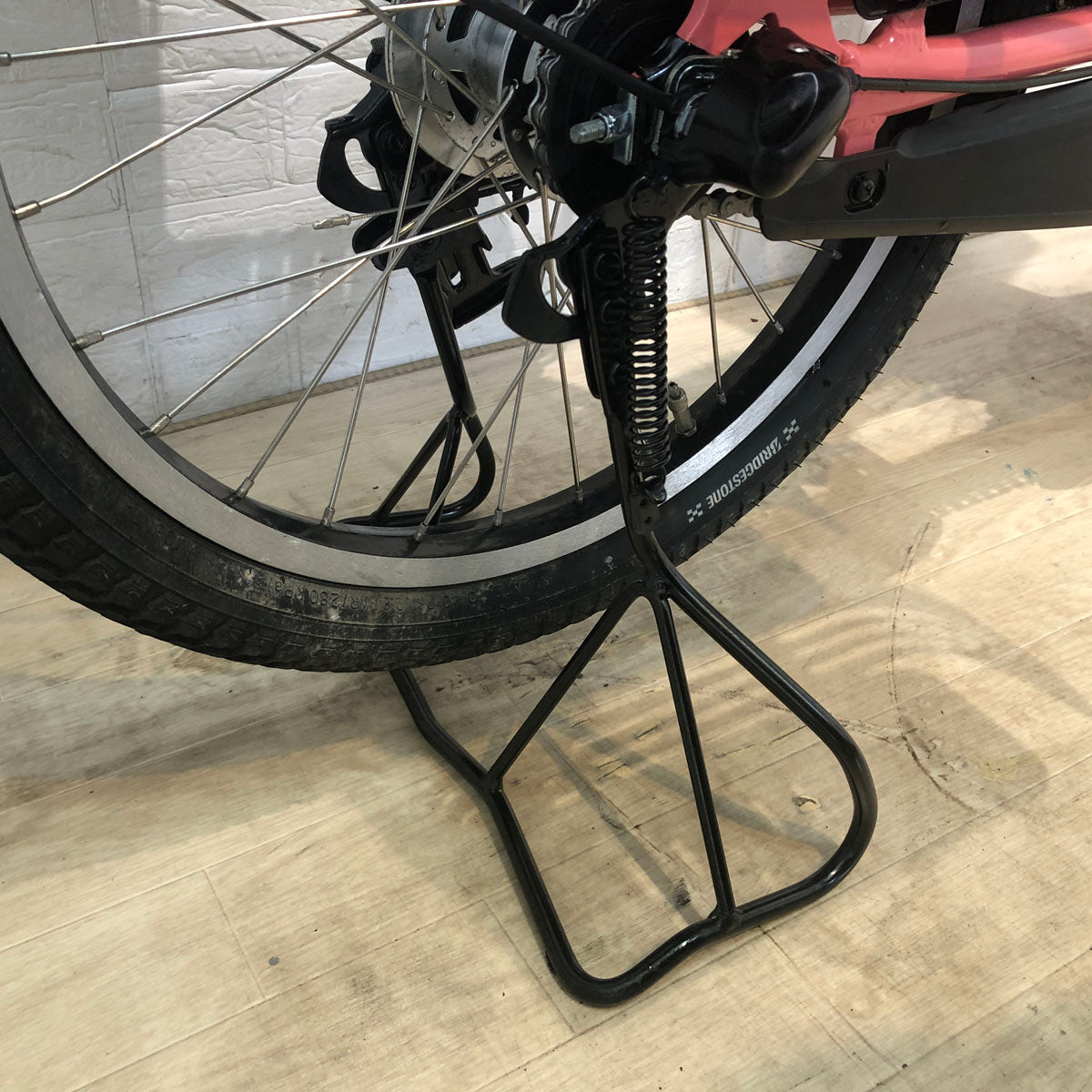 中古電動自転車 ヤマハ PAS Kiss mini パス キッス ミニ ピンク 20インチ YB080