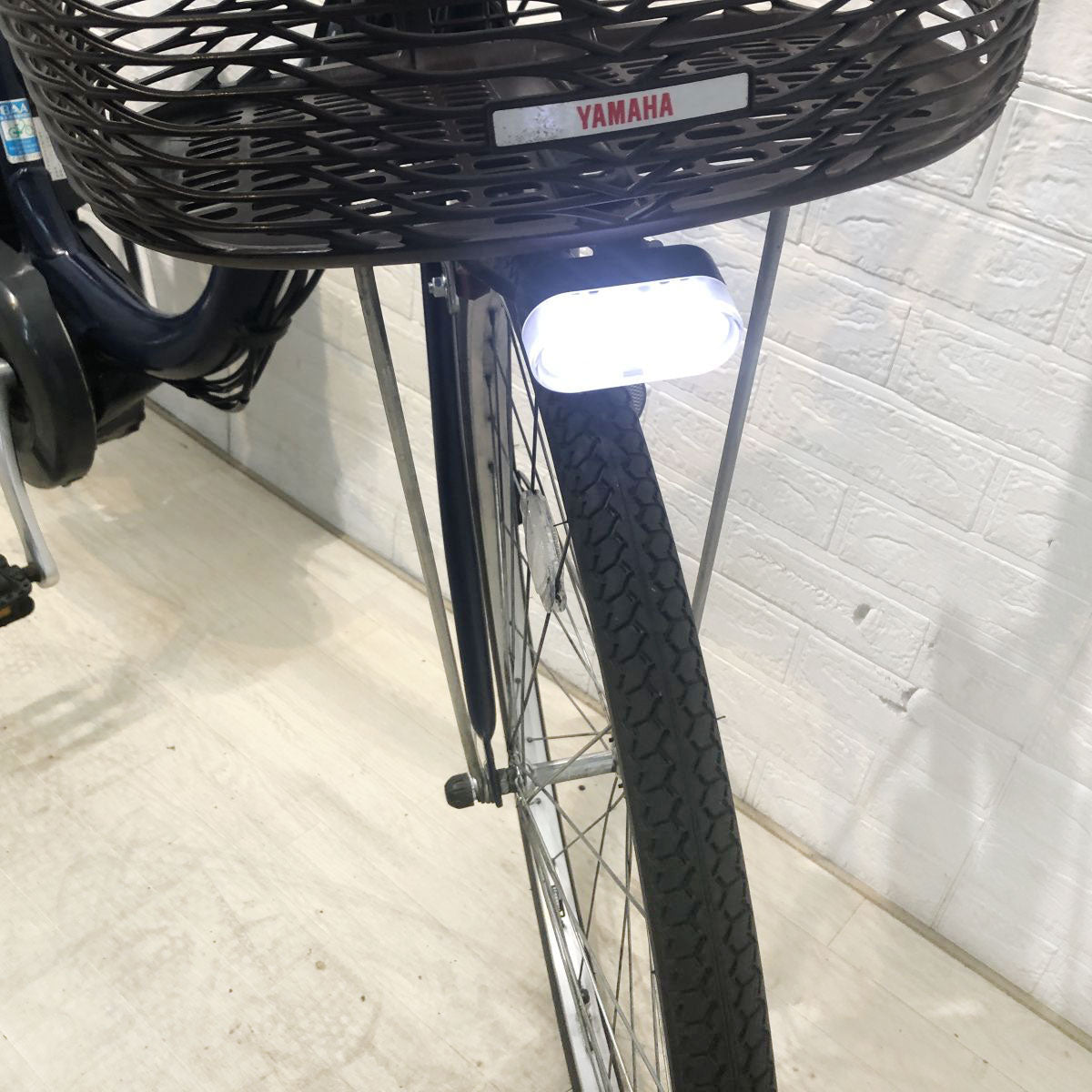 中古電動自転車 ヤマハ PAS チア ネイビー 26インチ YG121