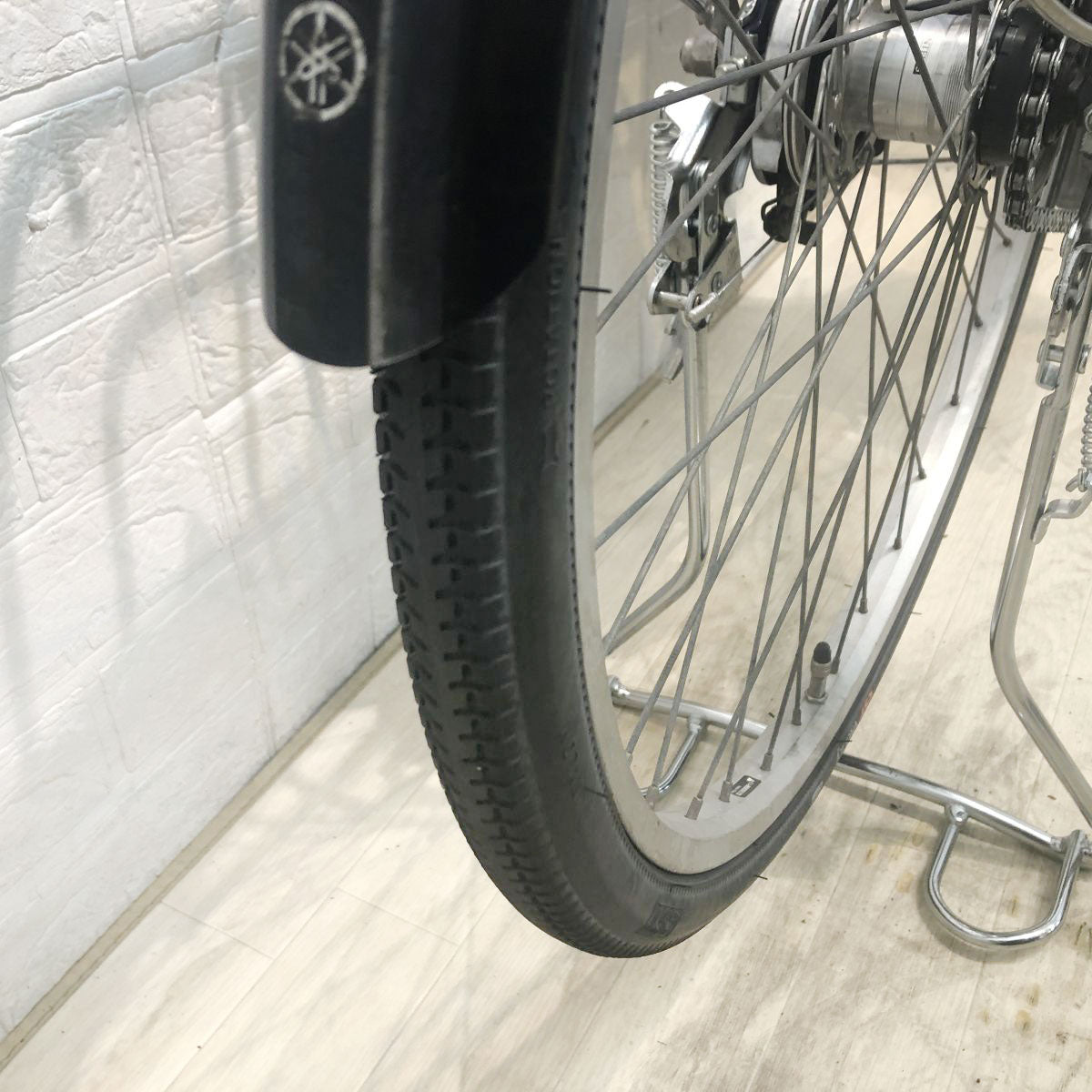 中古電動自転車 ヤマハ PAS チア ネイビー 26インチ YG121