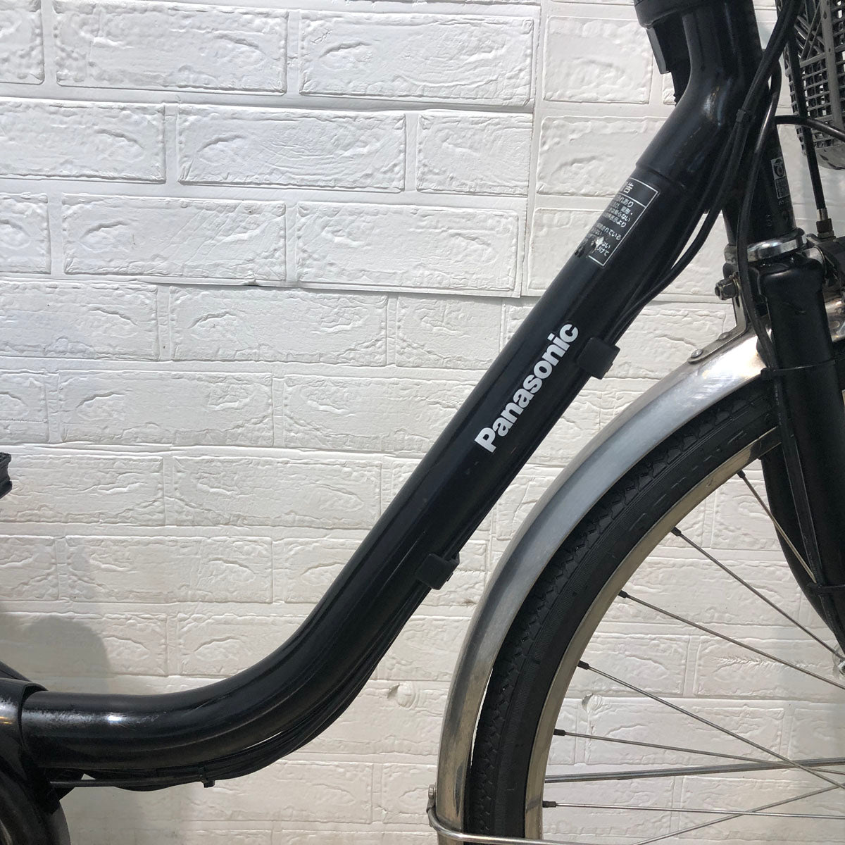 中古電動自転車 パナソニック ビビDX 26インチ ブラック 横浜 №3667 電動自転車 パナソニック ビビDX 26インチ ブラウン 8.9ah 2014年頃