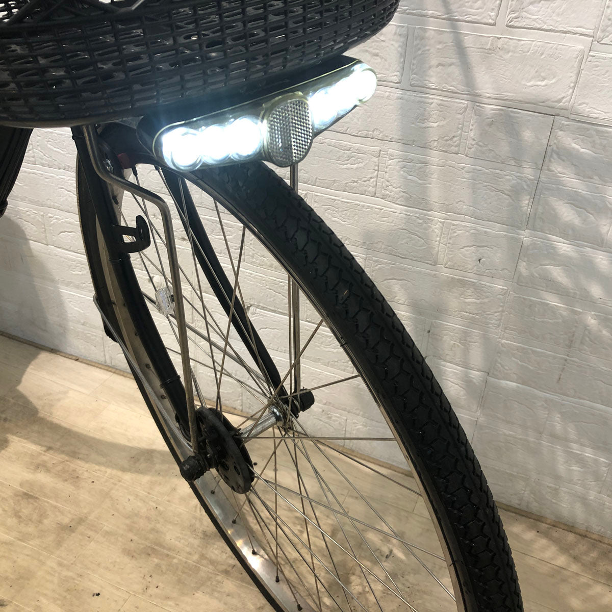 中古電動自転車 パナソニック ビビ DX ブラック 26インチ YB082