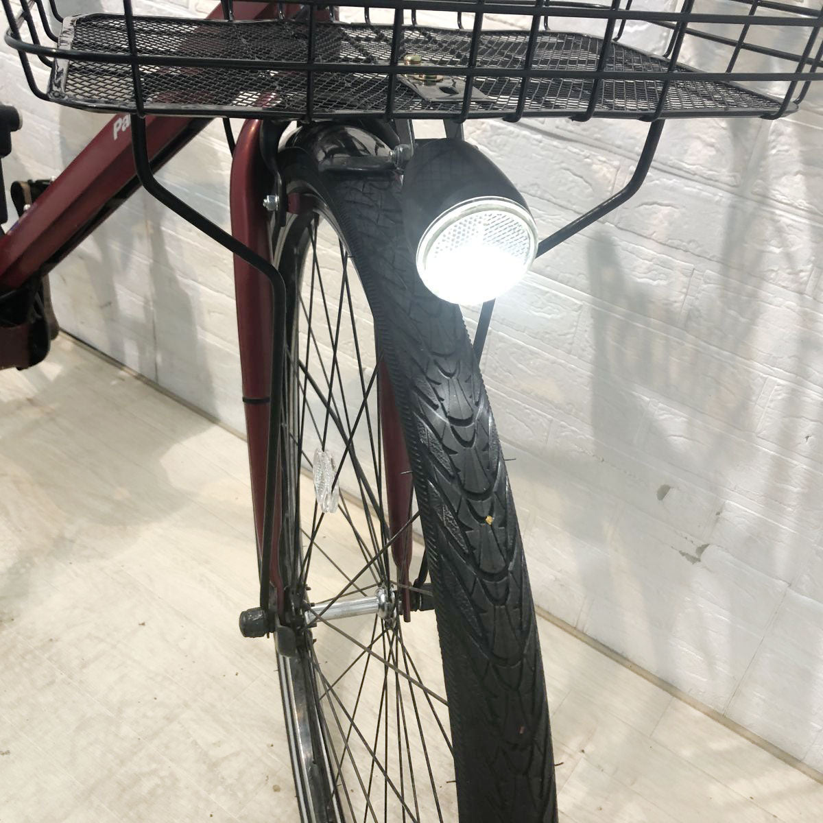 パナソニック ベロスター レッド 700C YG122 【中古車】