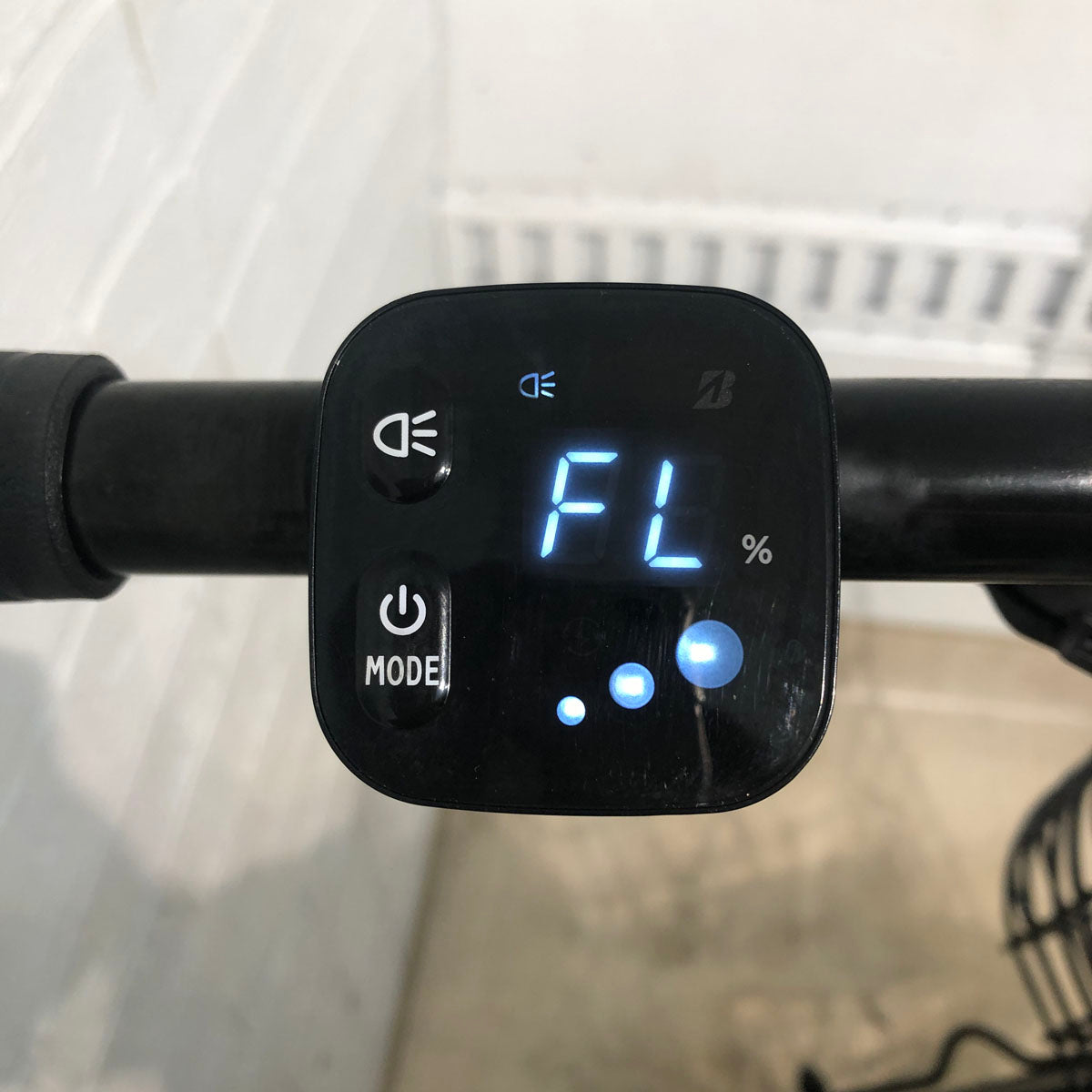 中古電動自転車 ブリヂストン bikke MOB dd ビッケ モブ dd グレー 前24×後20インチ SR409Y 