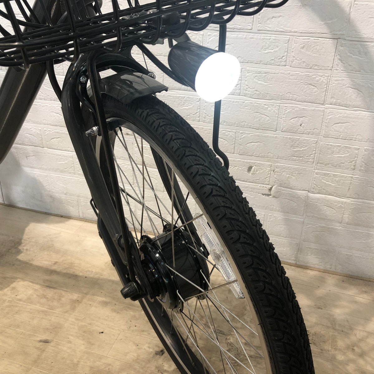 ブリヂストン bikke MOB dd ビッケ モブ dd グレー 前24×後20インチ SR409Y 【中古車】