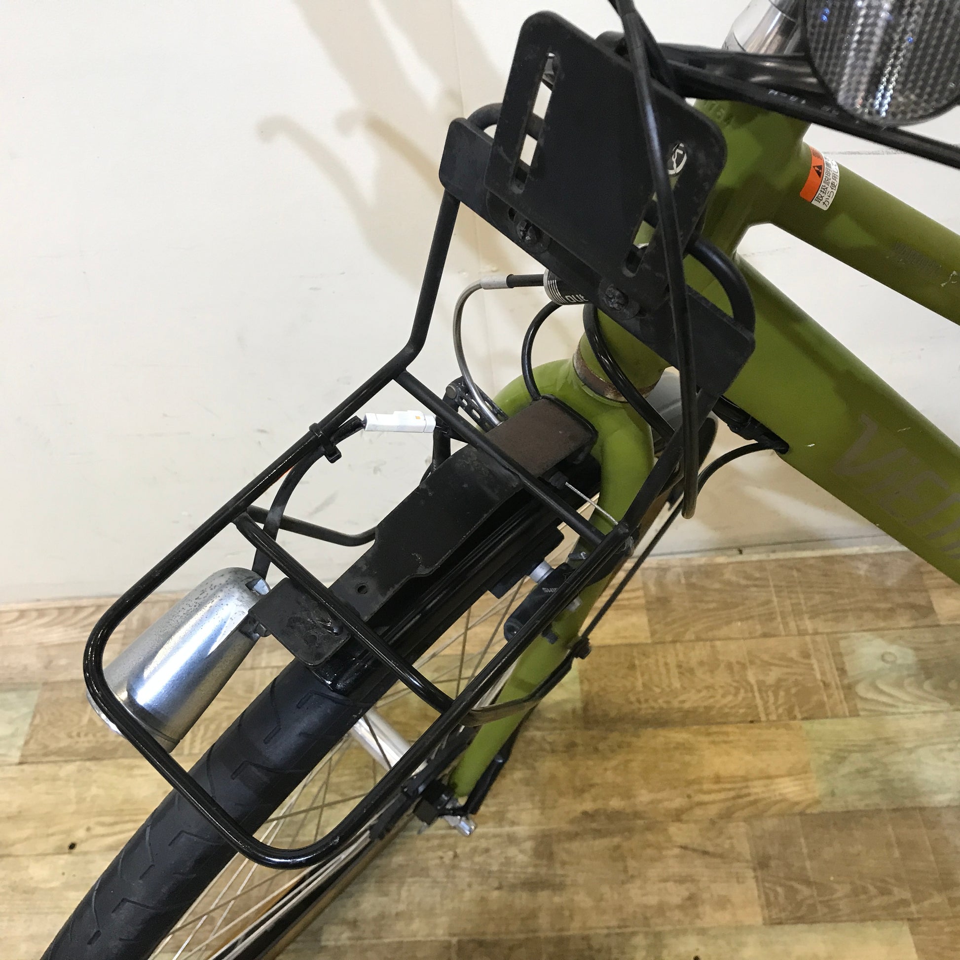 中古電動自転車 ヤマハ PAS VIENTA 5 パス ビエンタ 5 グリーン 26インチ KF118 