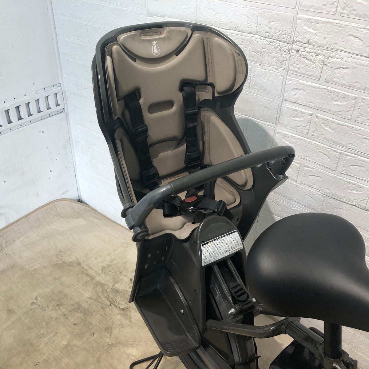 中古電動自転車 ブリヂストン bikke MOB dd ビッケ モブ dd グレー 前24×後20インチ SR409Y 