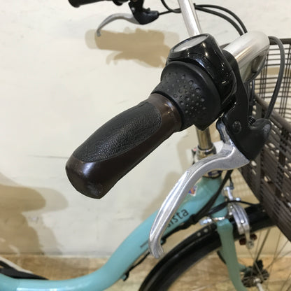 ブリヂストン アシスタ DX ミントグリーン 26インチ KF119 【中古車】