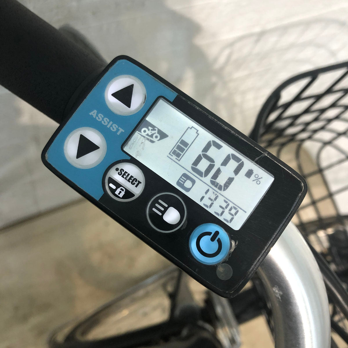 中古電動自転車 ヤマハ PAS CITY SP5 パス シティ SP5 シルバー 27インチ YB083 