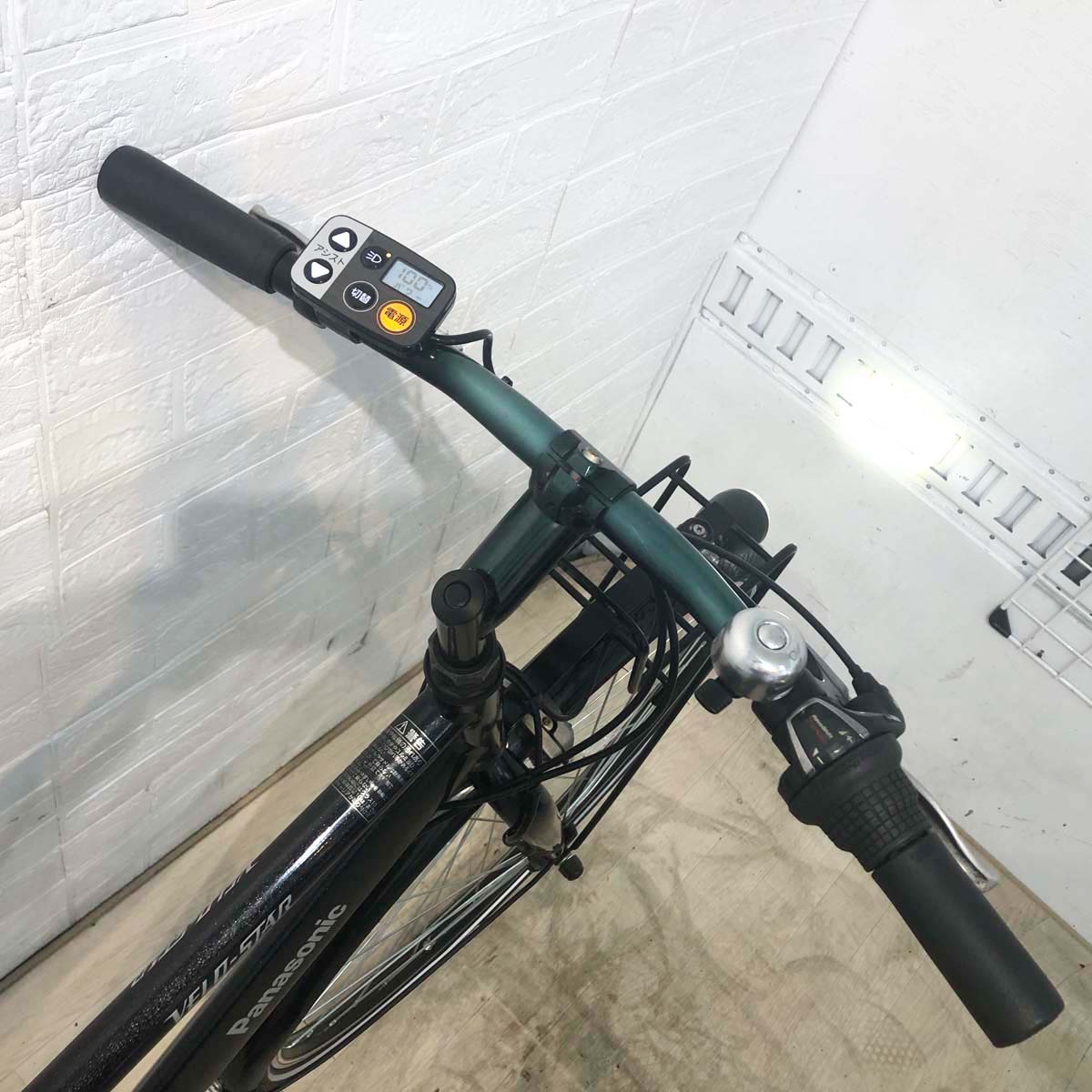 中古電動自転車 パナソニック ベロスター ブラック 700C YG124