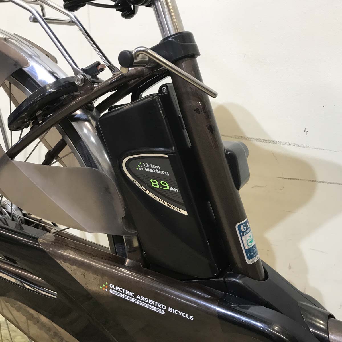 中古電動自転車  パナソニック ビビ DX ブラウン 26インチ KA098