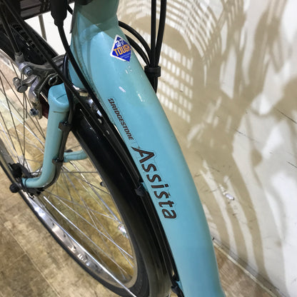 ブリヂストン アシスタ DX ミントグリーン 26インチ KF119 【中古車】