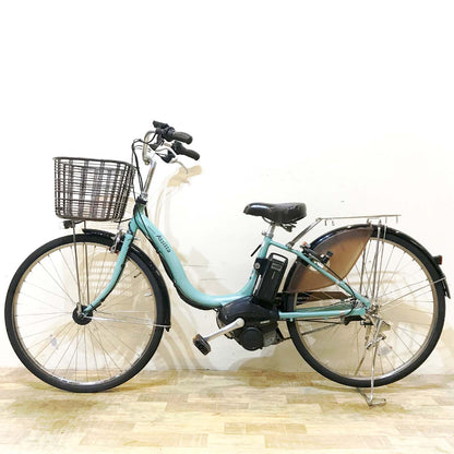 ブリヂストン アシスタ DX ミントグリーン 26インチ KF119 【中古車】