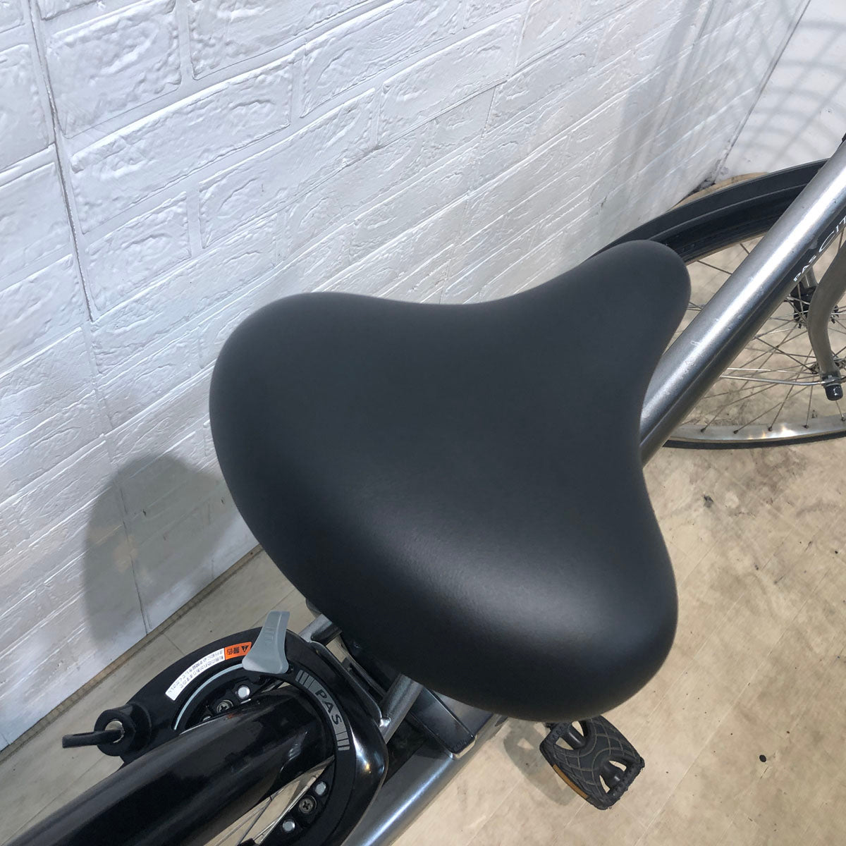 中古電動自転車 ヤマハ PAS CITY SP5 パス シティ SP5 シルバー 27インチ YB083 