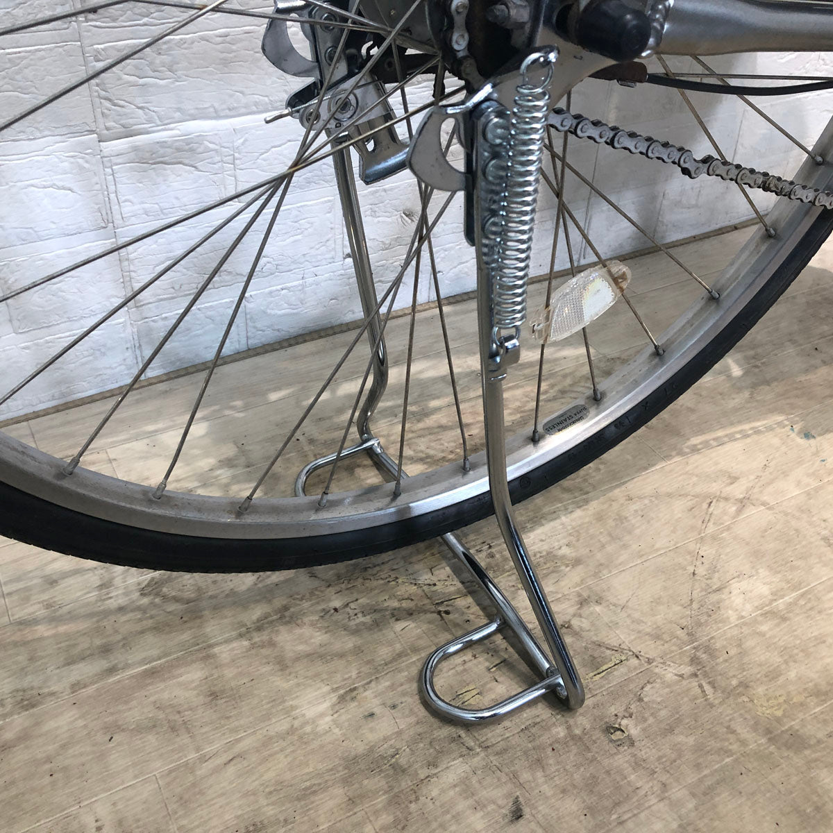 中古電動自転車 ヤマハ PAS CITY SP5 パス シティ SP5 シルバー 27インチ YB083 