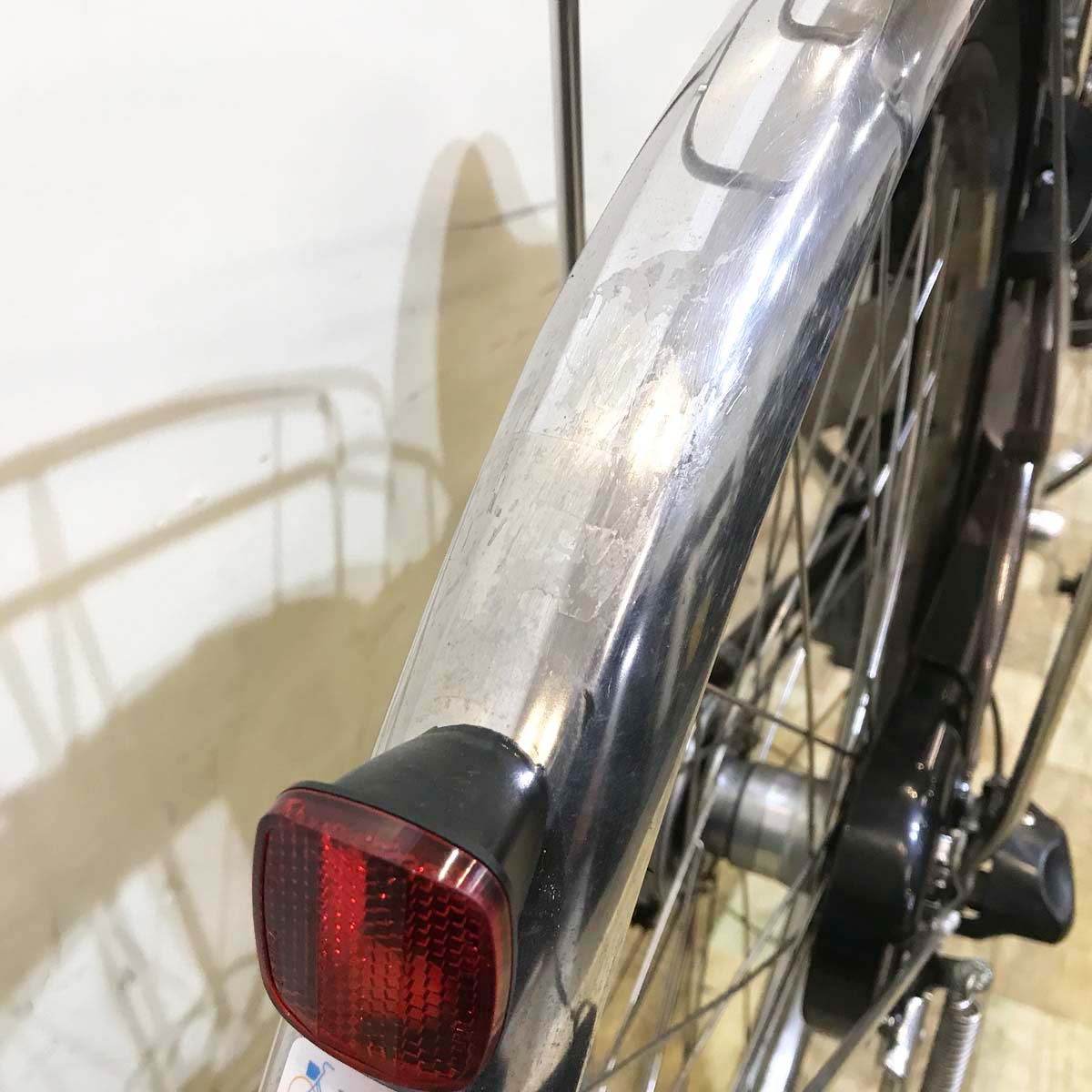 中古電動自転車  パナソニック ビビ DX ブラウン 26インチ KA098