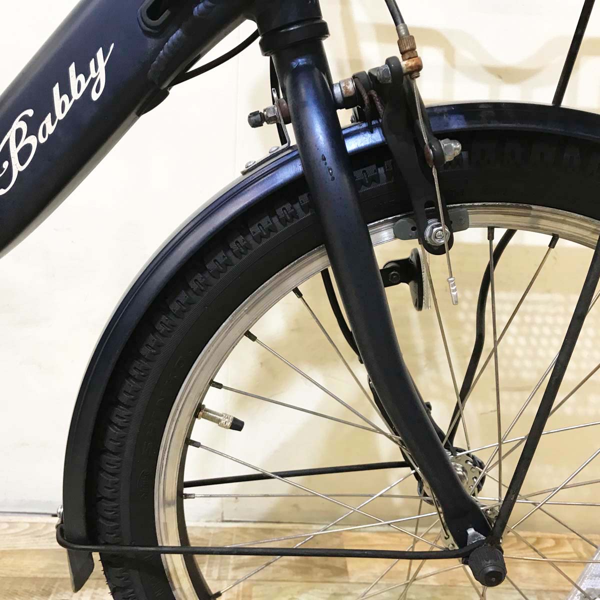 中古電動自転車 ヤマハ PAS Babby un パス バビー アン ネイビー 20インチ KA099