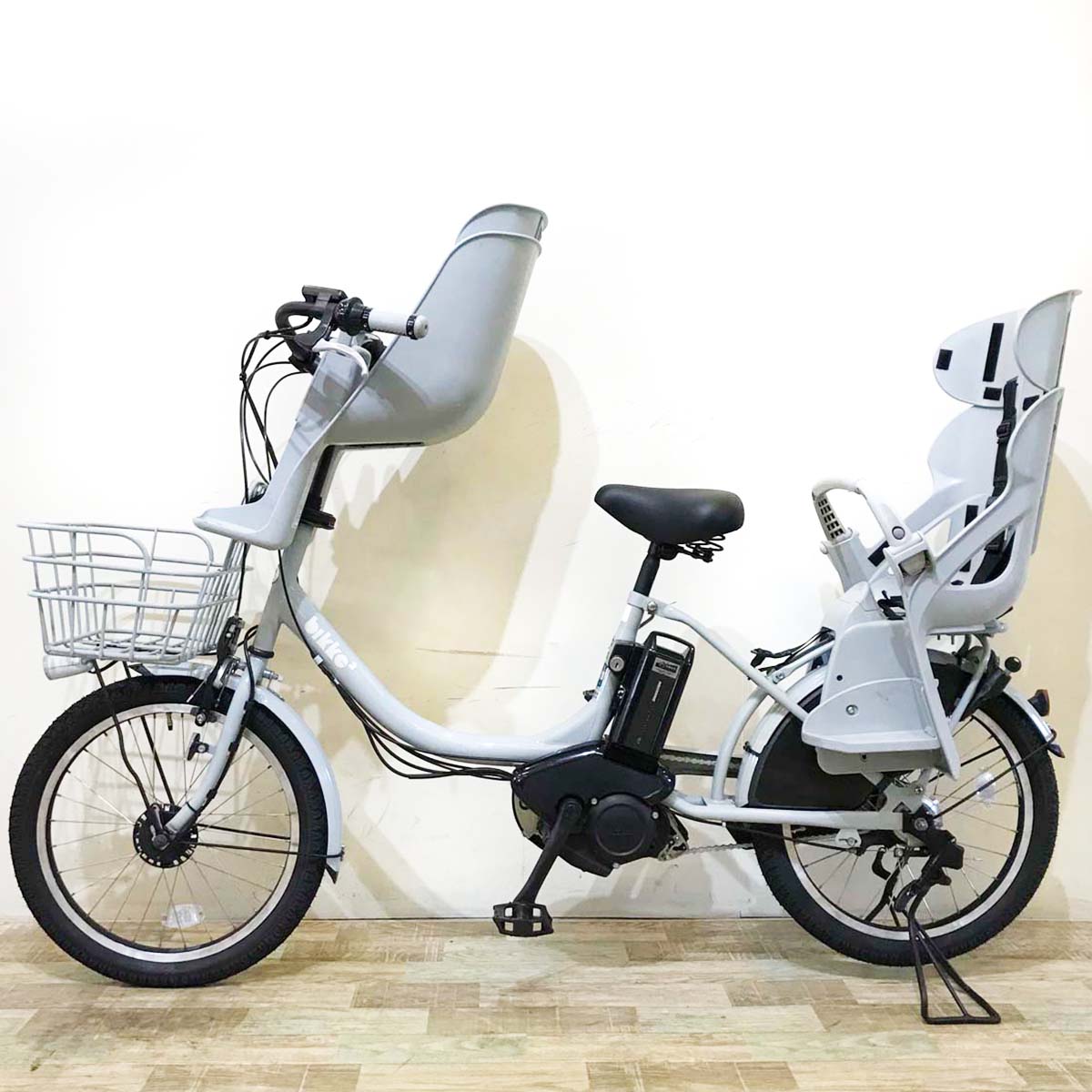 ブリヂストン bikke 2 e ビッケ ツー イー グレー 20インチ KW039 【中古車】