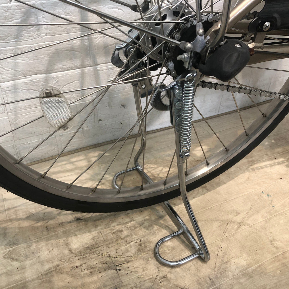 中古電動自転車 ヤマハ PAS ナチュラ L ゴールド 26インチ YB084