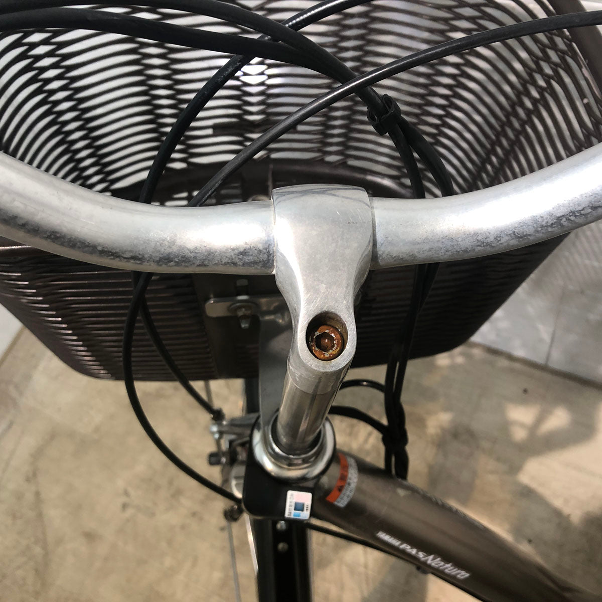 中古電動自転車 ヤマハ PAS ナチュラ L ゴールド 26インチ YB084