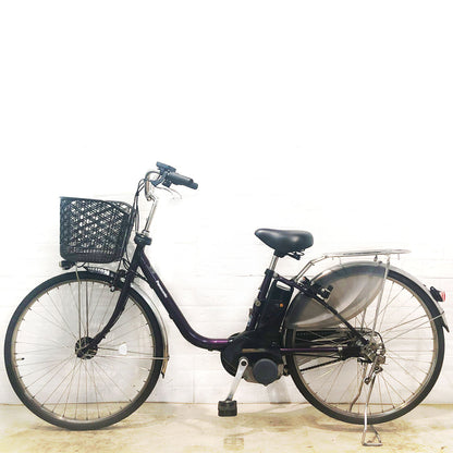 新品バッテリー パナソニック ビビ DX パープル 26インチ YB085 【中古車】